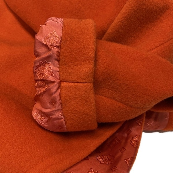 クリスチャンラクロワ Christian Lacroix サイズ38 M - オレンジ レディース 長袖/冬 コート_画像7