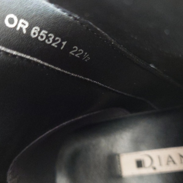 ダイアナ DIANA ショートブーツ 22 1/2 - レザー 黒 レディース 靴_画像7