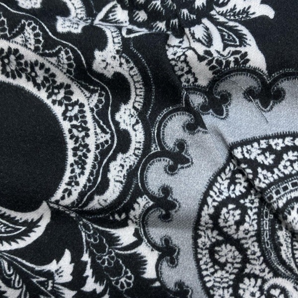 エトロ ETRO 長袖シャツ サイズL - 黒×ネイビー×マルチ メンズ ペイズリー柄/花柄 新品同様 トップス_画像6