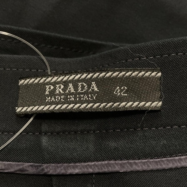  Prada PRADA юбка размер 42 M - темный темно-синий женский колено длина низ 