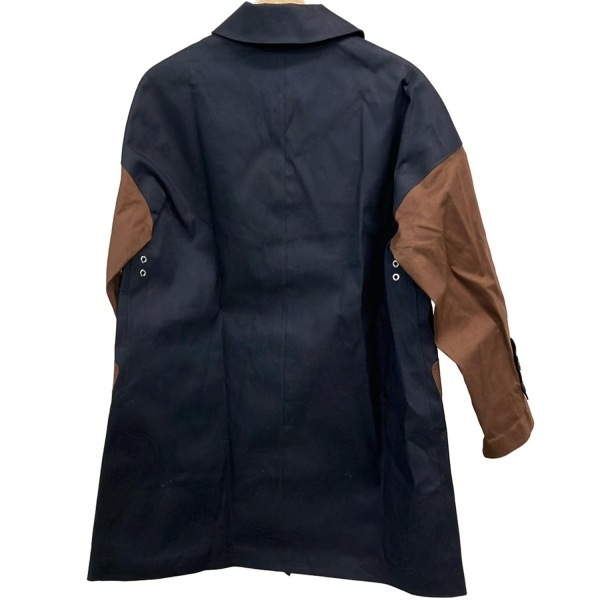 マッキントッシュ MACKINTOSH サイズ6 M - ダークネイビー×ブラウン レディース 長袖/春/秋 コート_画像2