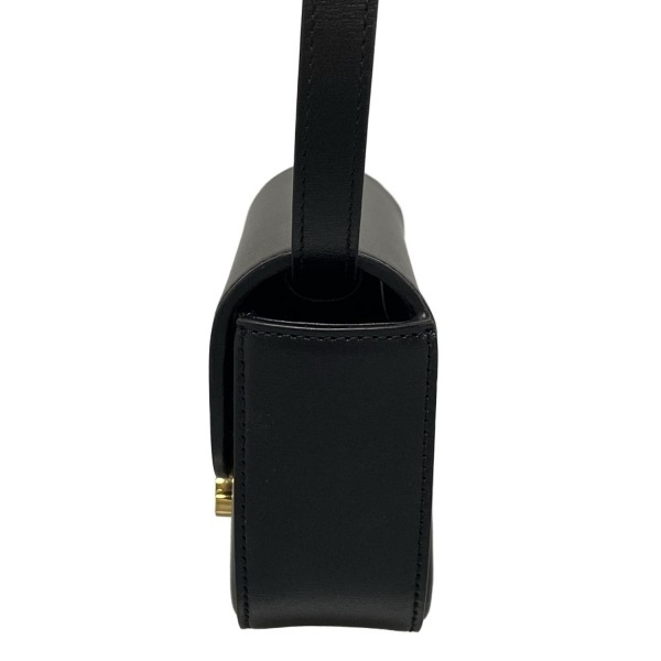 セリーヌ CELINE ショルダーバッグ トリオンフ/ミニクロード レザー 黒 ミニバッグ バッグ_画像4