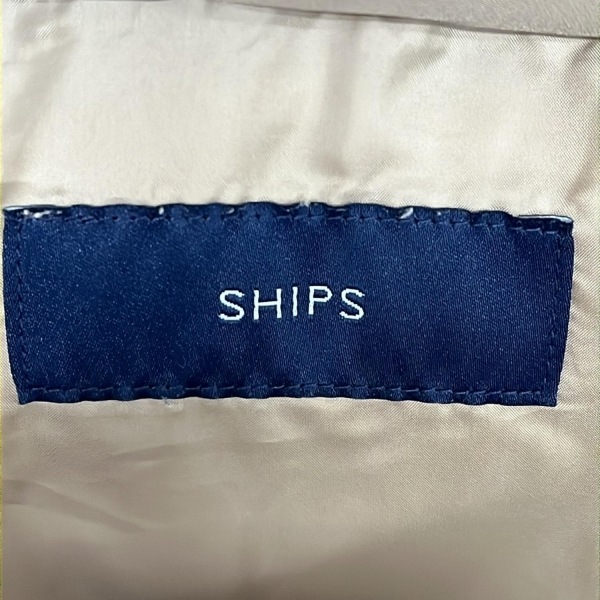 シップス SHIPS ダウンジャケット サイズ38 M - ライトブラウン レディース 長袖/フェイクファー/フード着脱可/ファー着脱可/冬 ジャケット_画像3