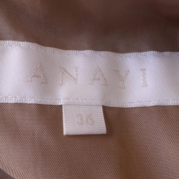 アナイ ANAYI トレンチコート サイズ36 S - ベージュ レディース 長袖/ライナー取り外し可/秋/冬 美品 コート_画像3