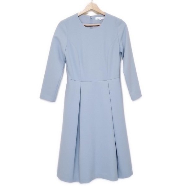 エムプルミエ M-PREMIER サイズ38 M - ライトブルー レディース 長袖/ロング 美品 ワンピース_画像1