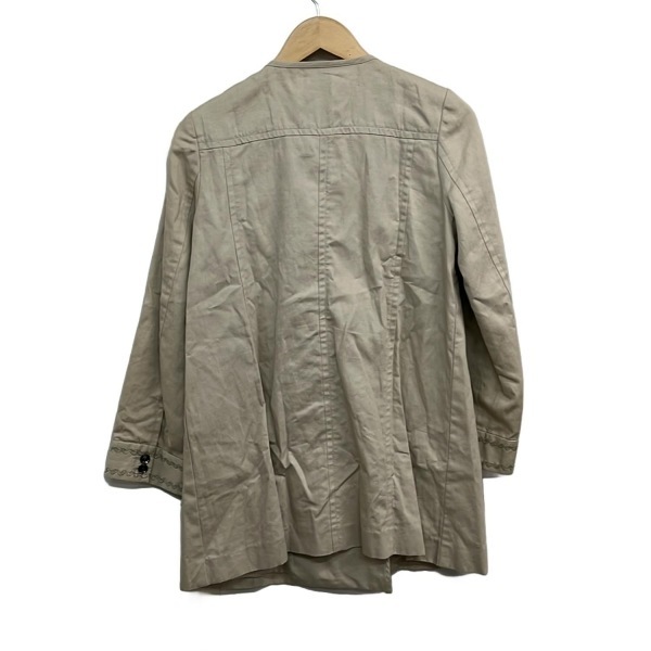  Vivienne Tam VIVIENNE TAM размер 0 XS - бежевый женский длинный рукав /biju-/ весна / осень прекрасный товар пальто 