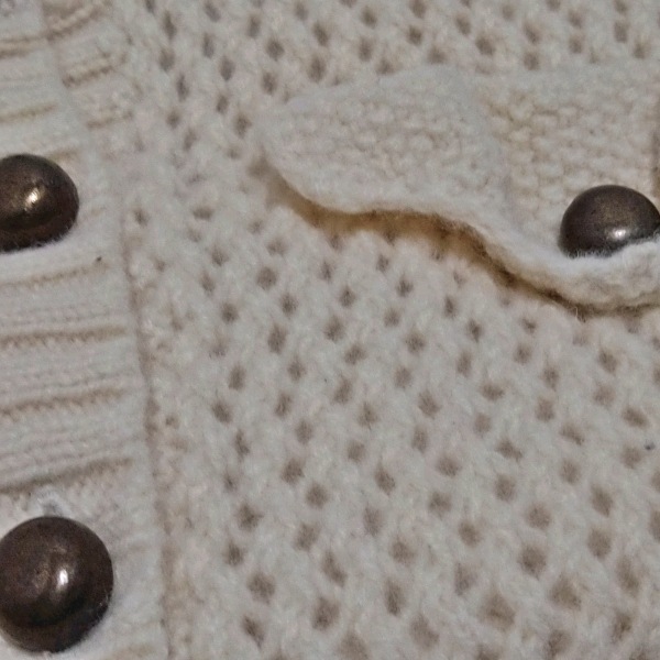  Mark Jacobs MARC JACOBS кардиган размер S - слоновая кость женский длинный рукав tops 