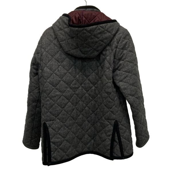 ラベンハム LAVENHAM ブルゾン サイズ38 M - ダークグレー メンズ 長袖/中綿/秋/冬 美品 ジャケット_画像2