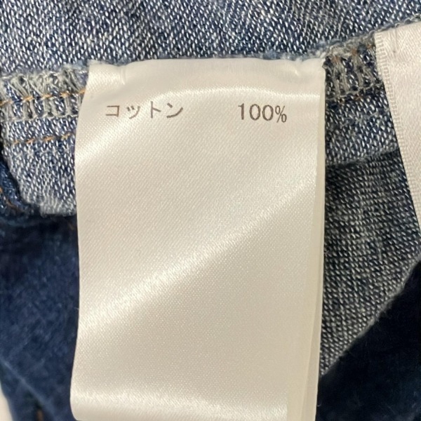 レリアン Leilian ブルゾン サイズ13 L - ネイビー レディース 長袖/デニム/ジップアップ/春/秋 ジャケット_画像4