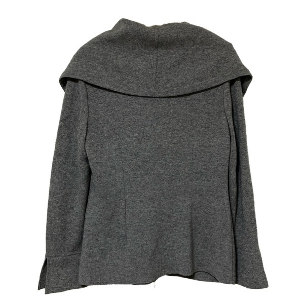 エスカーダ ESCADA カーディガン サイズ40 XL - グレー レディース 長袖/ジップアップ 美品 トップス_画像2