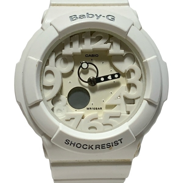CASIO(カシオ) 腕時計 Baby-G BGA-131 ボーイズ ラバーベルト 白_画像1