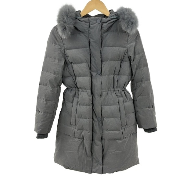 フレイアイディー FRAY I.D ダウンコート サイズ0 XS - グレー レディース 長袖/フォックス/ファー取り外し可/冬 コート_画像1