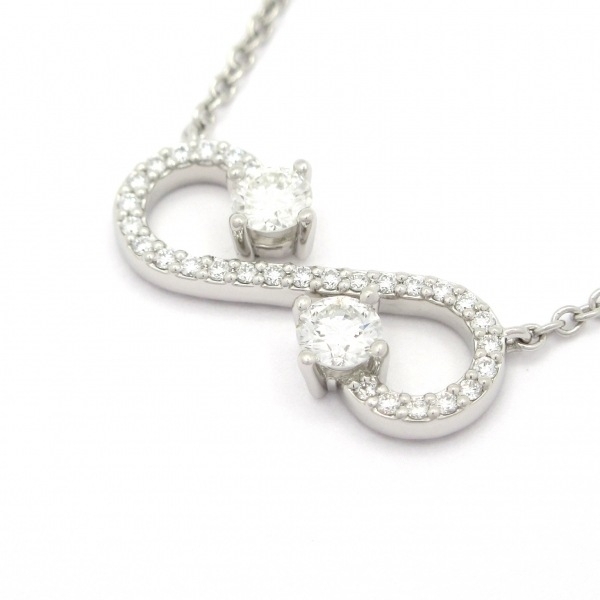 磨き済み■ティファニー TIFFANY&Co. ネックレス エンチャント スクロール Pt950×ダイヤモンド アクセサリー（首）_画像1