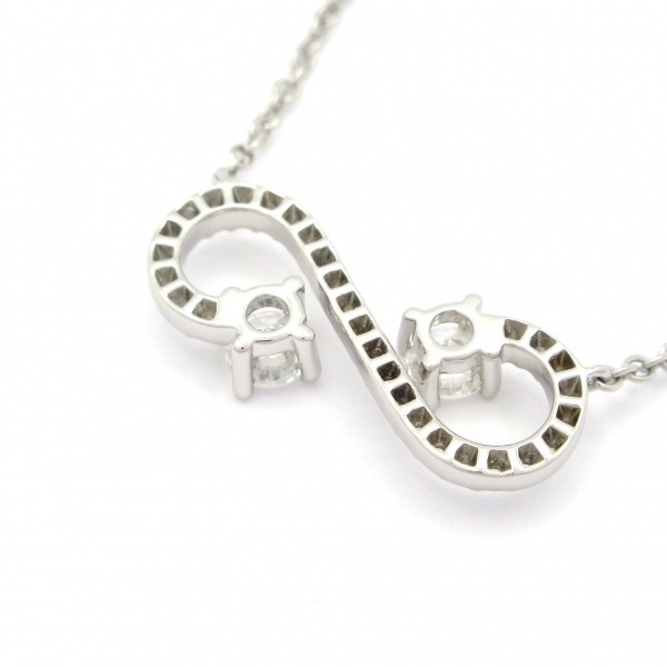 磨き済み■ティファニー TIFFANY&Co. ネックレス エンチャント スクロール Pt950×ダイヤモンド アクセサリー（首）_画像3