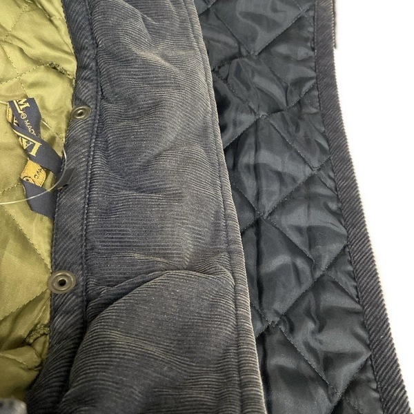 ラベンハム LAVENHAM サイズ38 M - ネイビー メンズ 長袖/中綿/秋/冬 コート_画像6