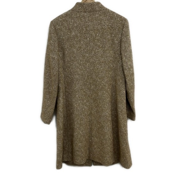 ジュンコシマダ JUNKO SHIMADA サイズ40 M - ベージュ×アイボリー レディース 長袖/秋/冬 コート_画像2