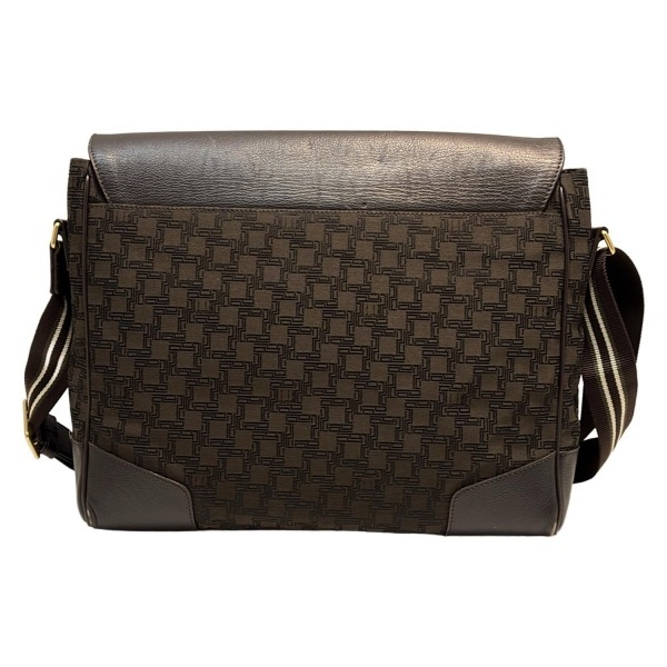 ダンヒル dunhill/ALFREDDUNHILL ショルダーバッグ - レザー ダークブラウン 斜めがけ バッグ_画像3