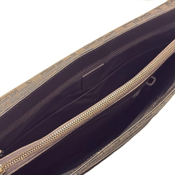 ダンヒル dunhill/ALFREDDUNHILL ショルダーバッグ - レザー ダークブラウン 斜めがけ バッグ_画像7