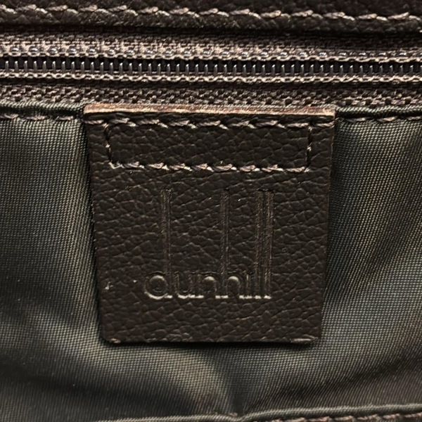 ダンヒル dunhill/ALFREDDUNHILL ショルダーバッグ - レザー ダークブラウン 斜めがけ バッグ_画像8