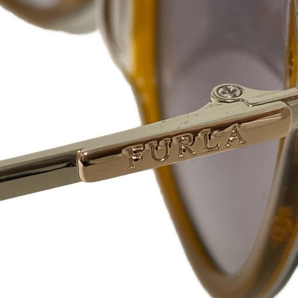  Furla FURLA - чёрный × серебряный × мульти- солнцезащитные очки 