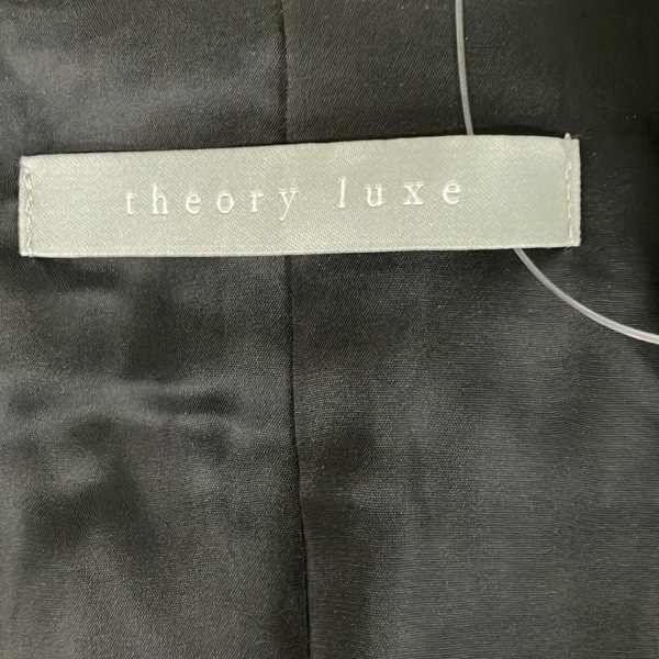 セオリーリュクス theory luxe サイズ38 M - 黒 レディース 長袖/春/秋 美品 ジャケット_画像3