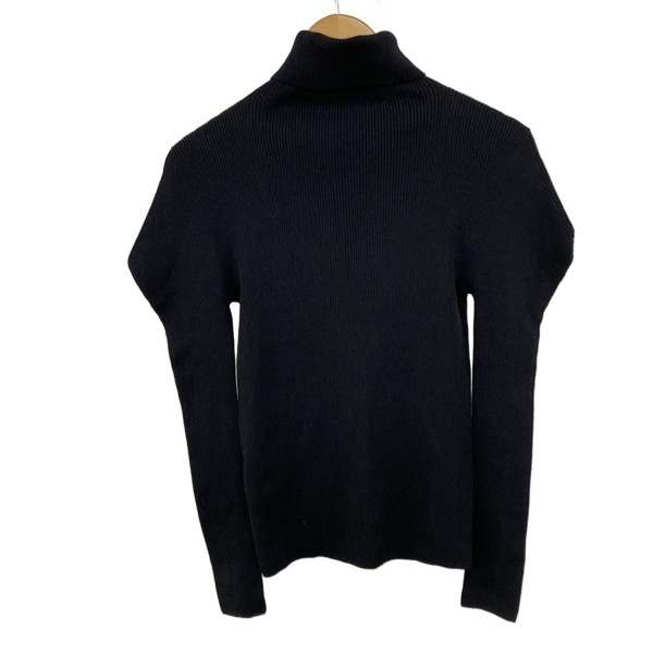 1325.イッセイミヤケ 1325.ISSEYMIYAKE 長袖セーター/ニット サイズ2 M - 黒 レディース タートルネック 美品 トップス_画像2