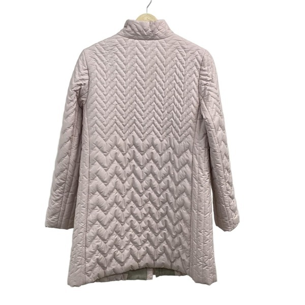 レリアン Leilian サイズ11 M - ライトピンク レディース 長袖/キルティング/ジップアップ/中綿/春/秋 美品 コート_画像2