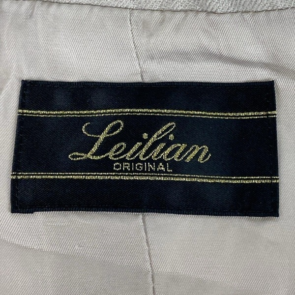 レリアン Leilian サイズ11 M - ライトピンク レディース 長袖/キルティング/ジップアップ/中綿/春/秋 美品 コート_画像3