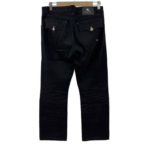 バーバリーブラックレーベル Burberry Black Label パンツ サイズ73 - 黒 メンズ フルレングス/チェック柄 ボトムス_画像2