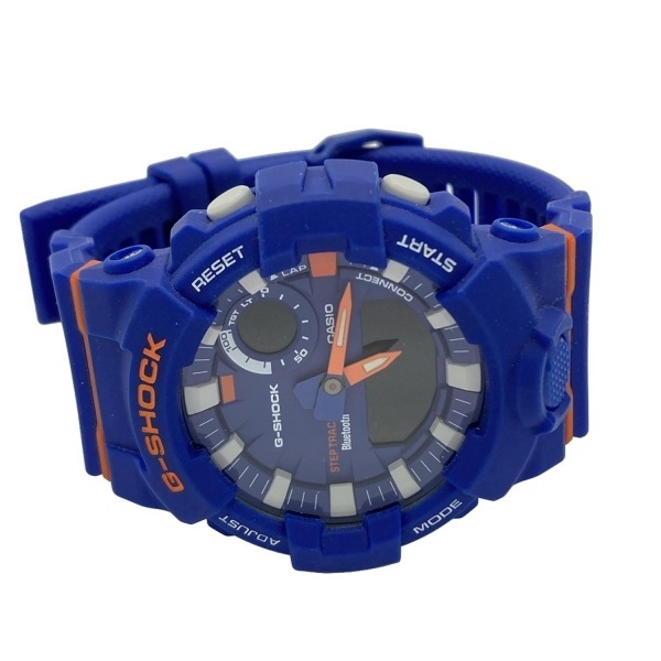 CASIO(カシオ) 腕時計■美品 G-SHOCK/G-SQUAD GBA-800DG-2AJF ボーイズ モバイルリンク機能 ブルー×オレンジ_画像2
