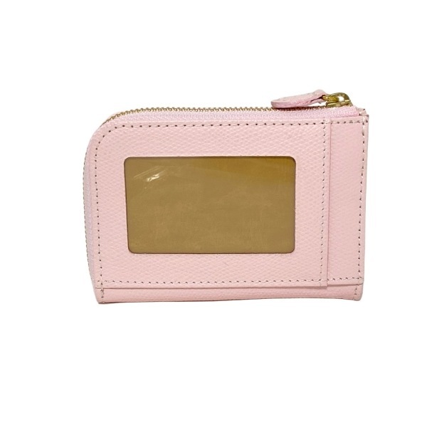 キタムラ KITAMURA コインケース - レザー ライトピンク 美品 財布_画像2