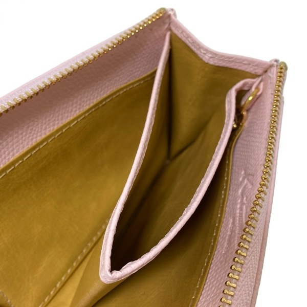 キタムラ KITAMURA コインケース - レザー ライトピンク 美品 財布_画像3