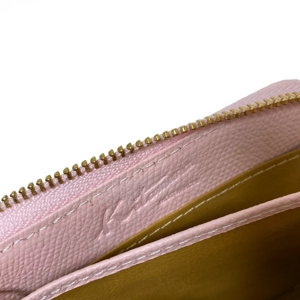 キタムラ KITAMURA コインケース - レザー ライトピンク 美品 財布_画像4