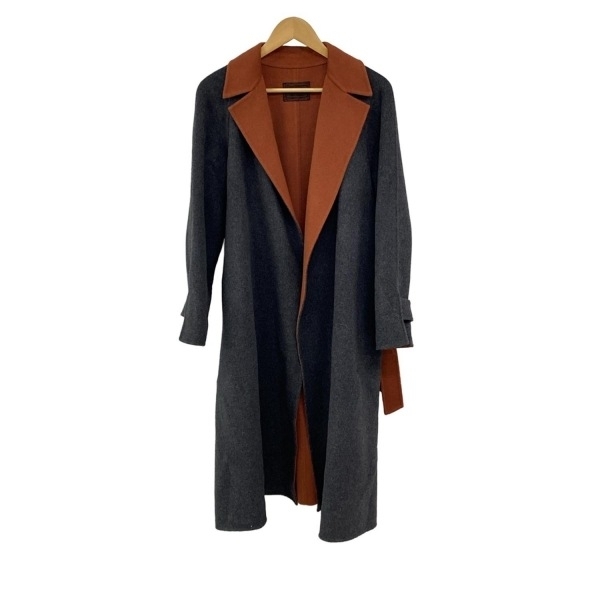 フォクシー FOXEY 39964 - ダークグレー レディース 長袖/カシミヤ/秋/冬 美品 コート_画像1