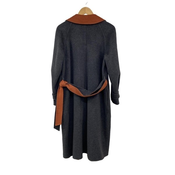 フォクシー FOXEY 39964 - ダークグレー レディース 長袖/カシミヤ/秋/冬 美品 コート_画像2