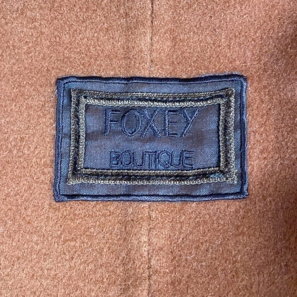 フォクシー FOXEY 39964 - ダークグレー レディース 長袖/カシミヤ/秋/冬 美品 コート_画像3