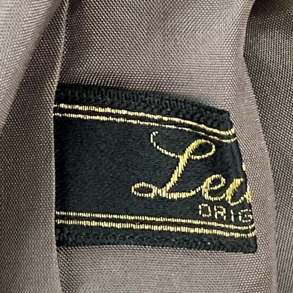 レリアン Leilian サイズ17＋ XL - ライトパープル×ダークブラウン×マルチ レディース クルーネック/長袖/ひざ丈/ペイズリー柄/G.BINDA_画像3