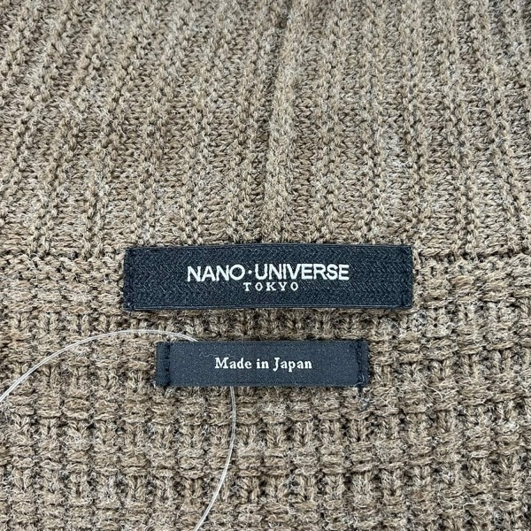 ナノユニバース nano universe サイズS - ダークブラウン メンズ 長袖/ニット/秋/冬 美品 コート_画像3