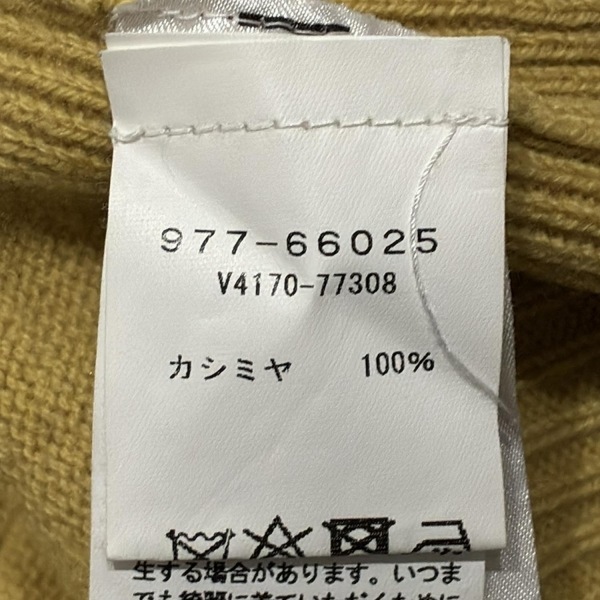 ヴィンス VINCE 長袖セーター/ニット サイズXS - イエロー レディース カシミヤ 美品 トップス_画像4