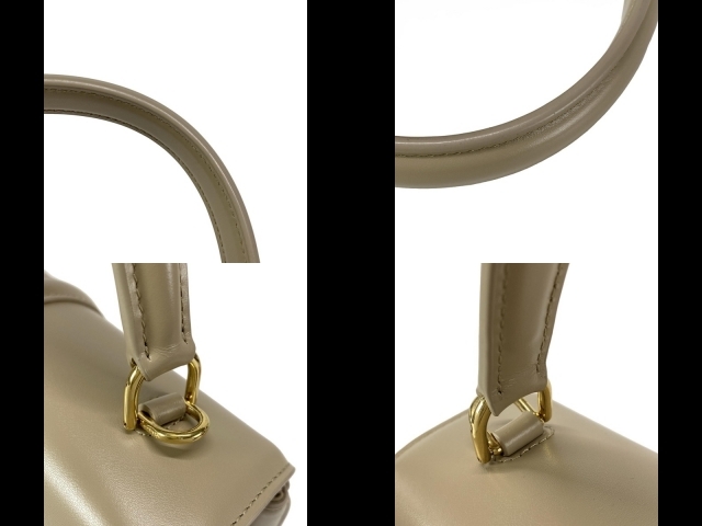 セリーヌ CELINE ハンドバッグ 188003BEY.03CP スモール 16(セーズ) バッグ カプチーノ 美品 バッグ_画像9