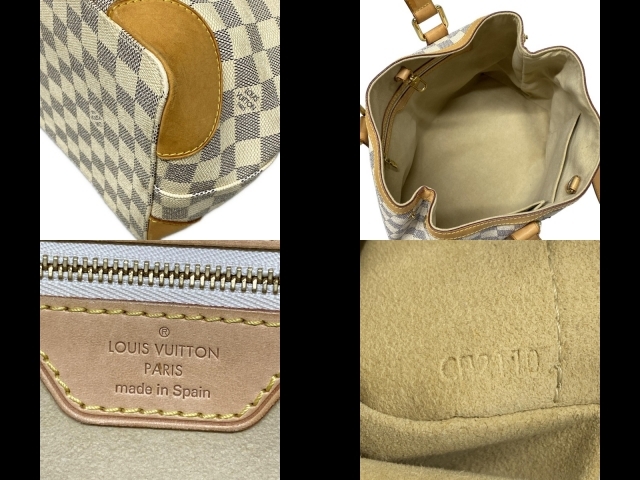  Louis Vuitton LOUIS VUITTON большая сумка N51207 ветчина p ste doPM azur CA2110 сумка Damier 