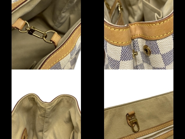  Louis Vuitton LOUIS VUITTON большая сумка N51207 ветчина p ste doPM azur CA2110 сумка Damier 