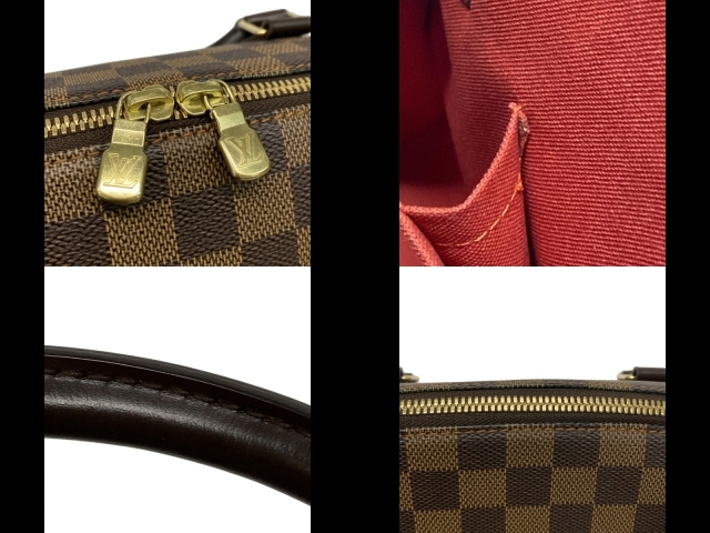 ルイヴィトン LOUIS VUITTON ハンドバッグ N41434 リベラMM エベヌ CA1097 美品 バッグ ダミエ_画像10