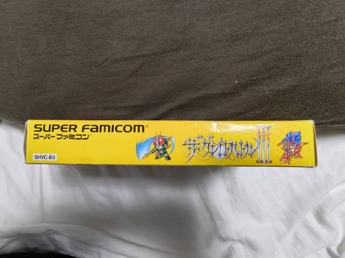 SFC「ザ・グレイトバトルⅢ」箱・説明書付き　バンプレスト_画像3