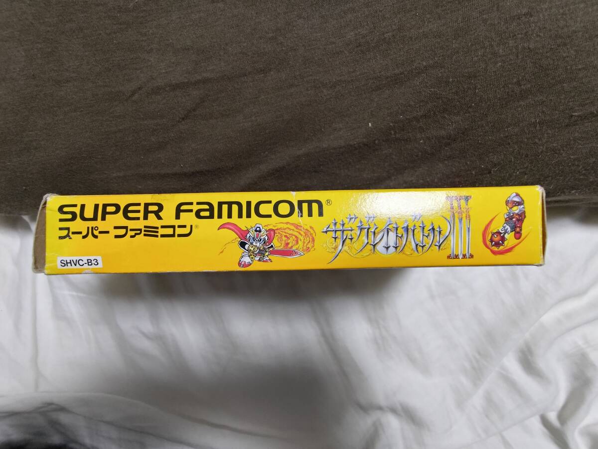 SFC「ザ・グレイトバトルⅢ」箱・説明書付き　バンプレスト_画像4