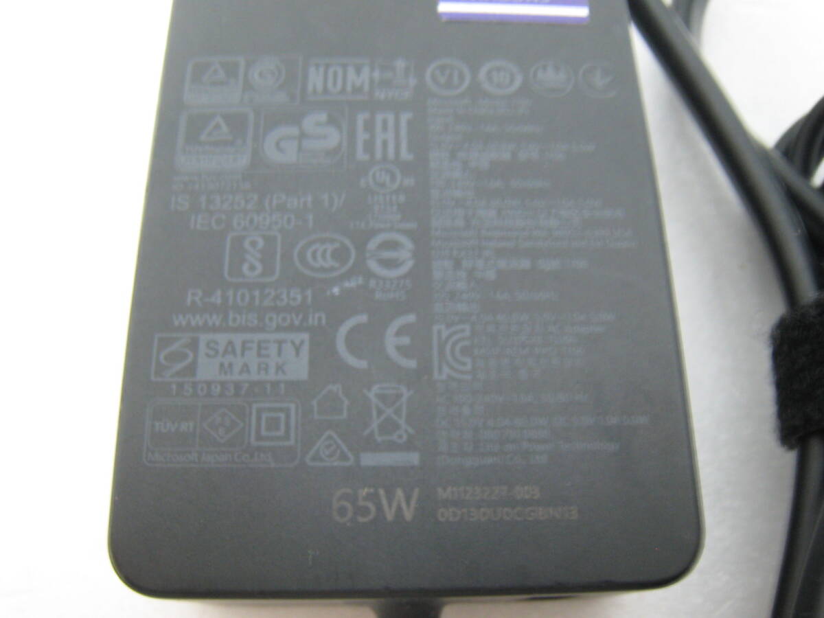 Microsoft Surface用 ACアダプタ- Model:1706 Surface Pro7/Pro6/Pro5/Pro4/Pro3 Surface Laptop Surface Go Surface Laptop Go ②_画像2