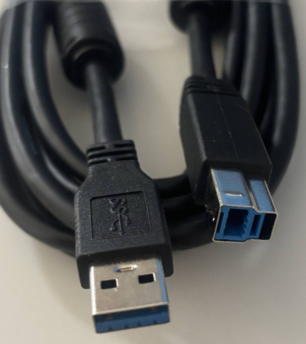 即決200円 新古品 USB-Type-B 1.8m ×4本 _画像4