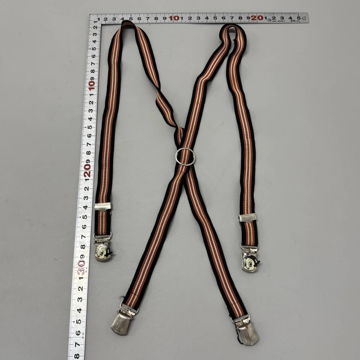  подлинная вещь Astro Boy подтяжки детский Kids размер рука .. насекомое Showa Retro Vintage vintage текущее состояние товар 