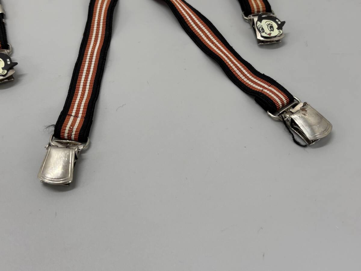  подлинная вещь Astro Boy подтяжки детский Kids размер рука .. насекомое Showa Retro Vintage vintage текущее состояние товар 