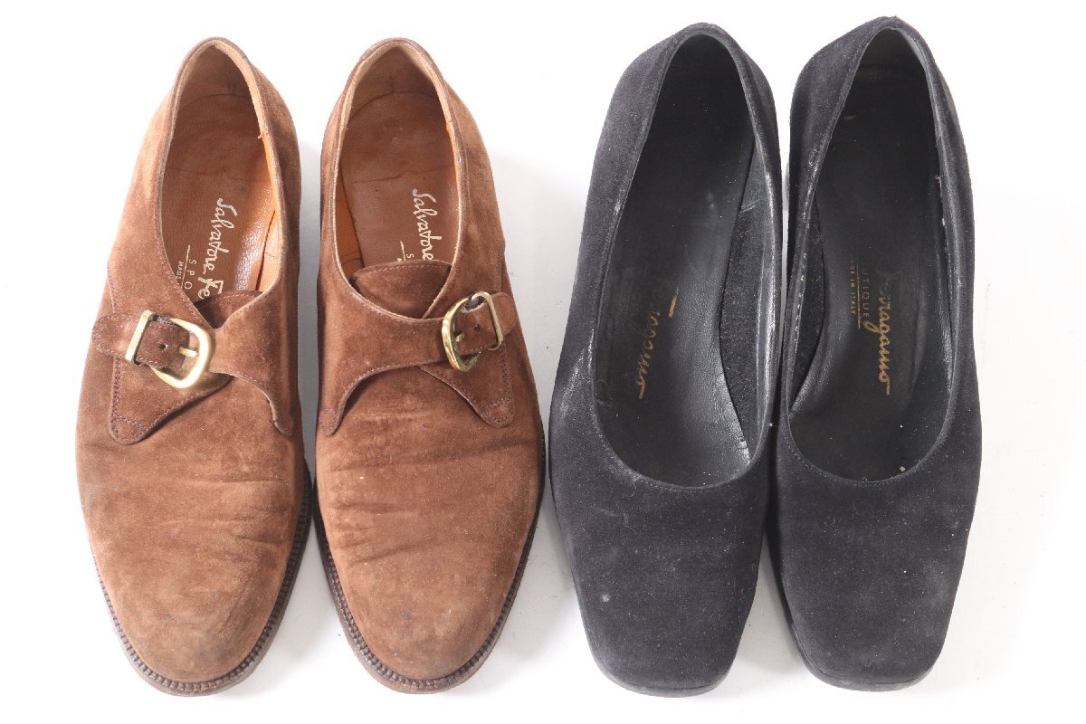 [20 пункт ]Salvatore Ferragamo Salvatore Ferragamo туфли-лодочки сандалии обувь размер 5 5 1/2 женская обувь продажа комплектом 9712-AM